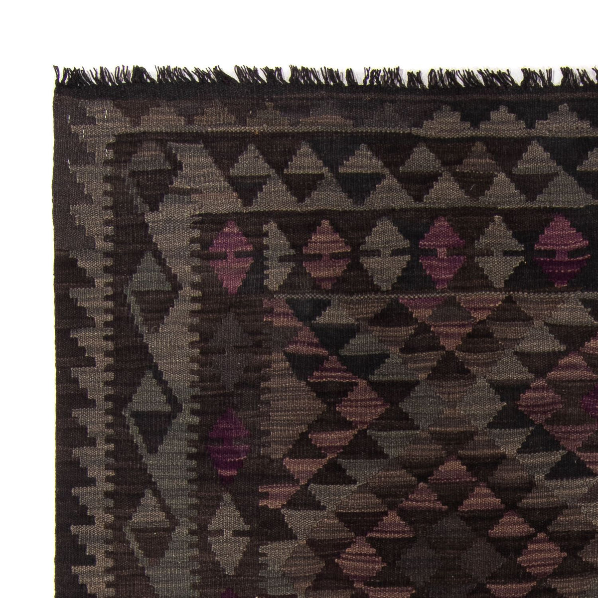 Kelim Carpet - Splash - 197 x 151 cm - flerfärgad