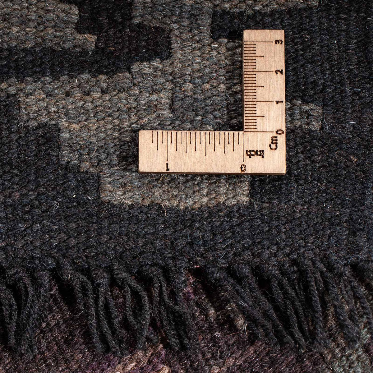 Kelim Carpet - Splash - 197 x 151 cm - flerfärgad