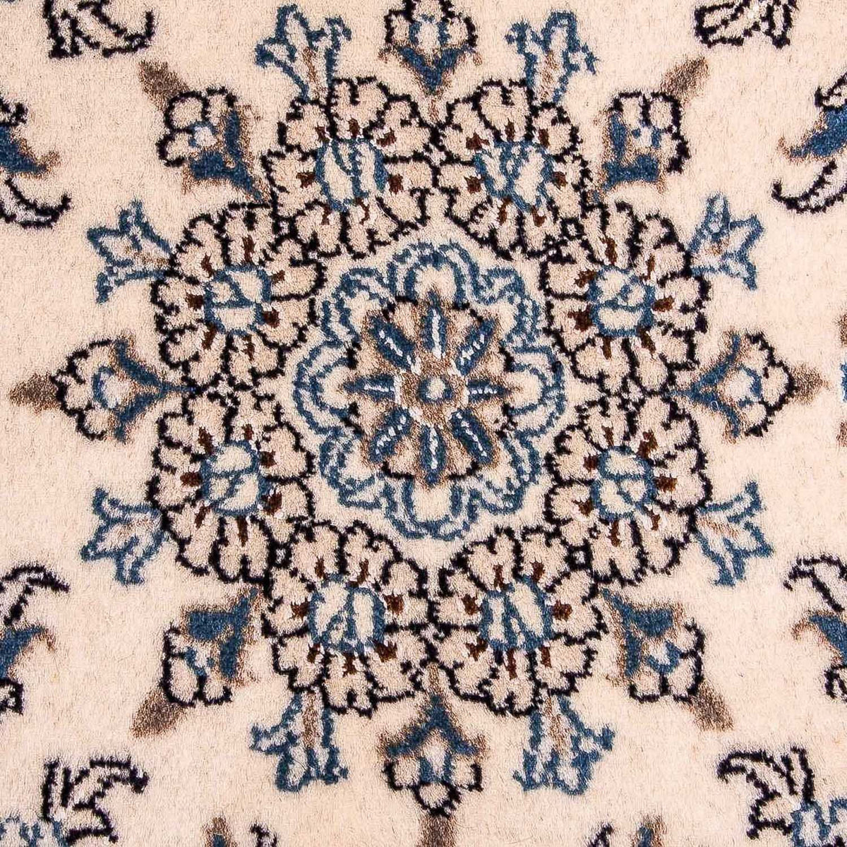 Persisk matta - Nain - Royal runt  - 150 x 150 cm - beige