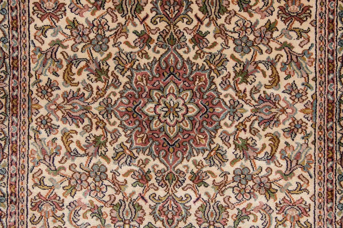 Runner Sidenmatta - Kashmir Silk - 190 x 77 cm - beige