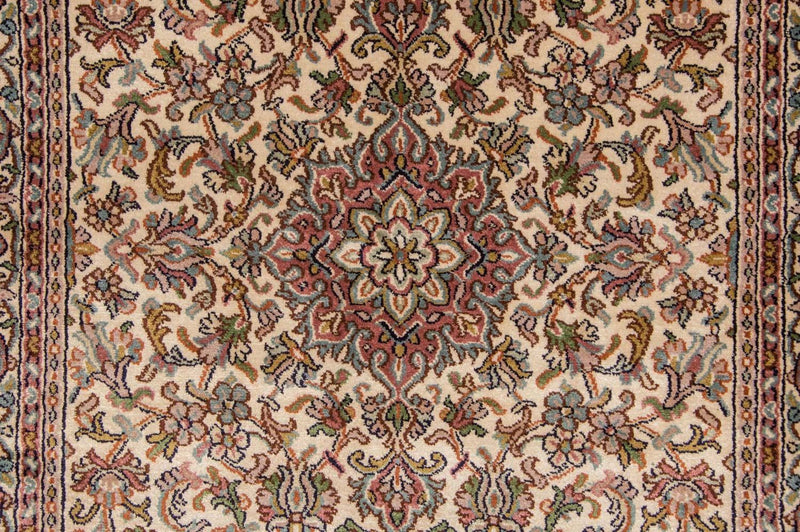 Runner Sidenmatta - Kashmir Silk - 190 x 77 cm - beige