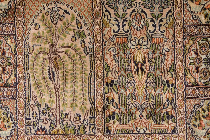 Runner Sidenmatta - Kashmir Silk - 270 x 75 cm - flerfärgad