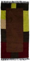 Nepal mattan 70x140cm - Ullmatta - Rektangulär / Brun / 70 x 140 cm Rektangulär