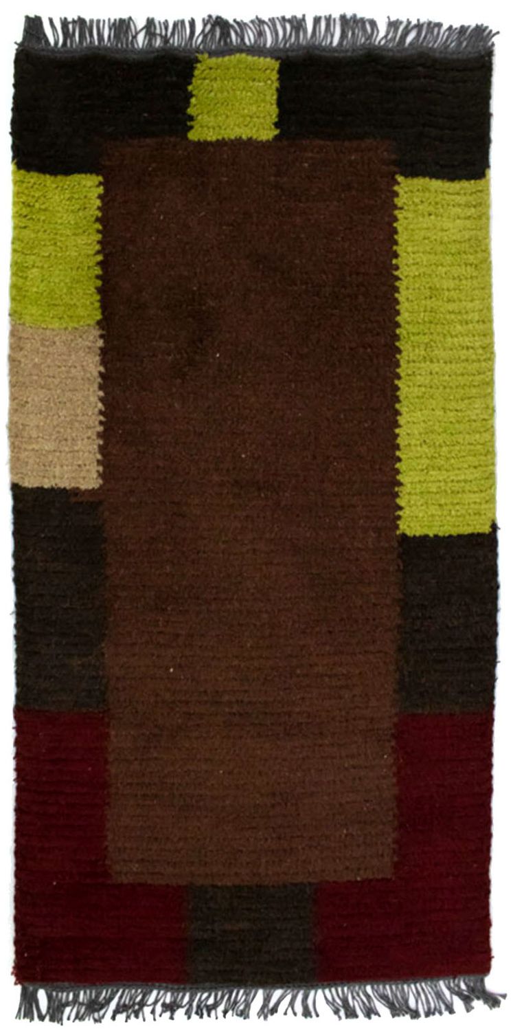 Nepal mattan - 140 x 70 cm - brun