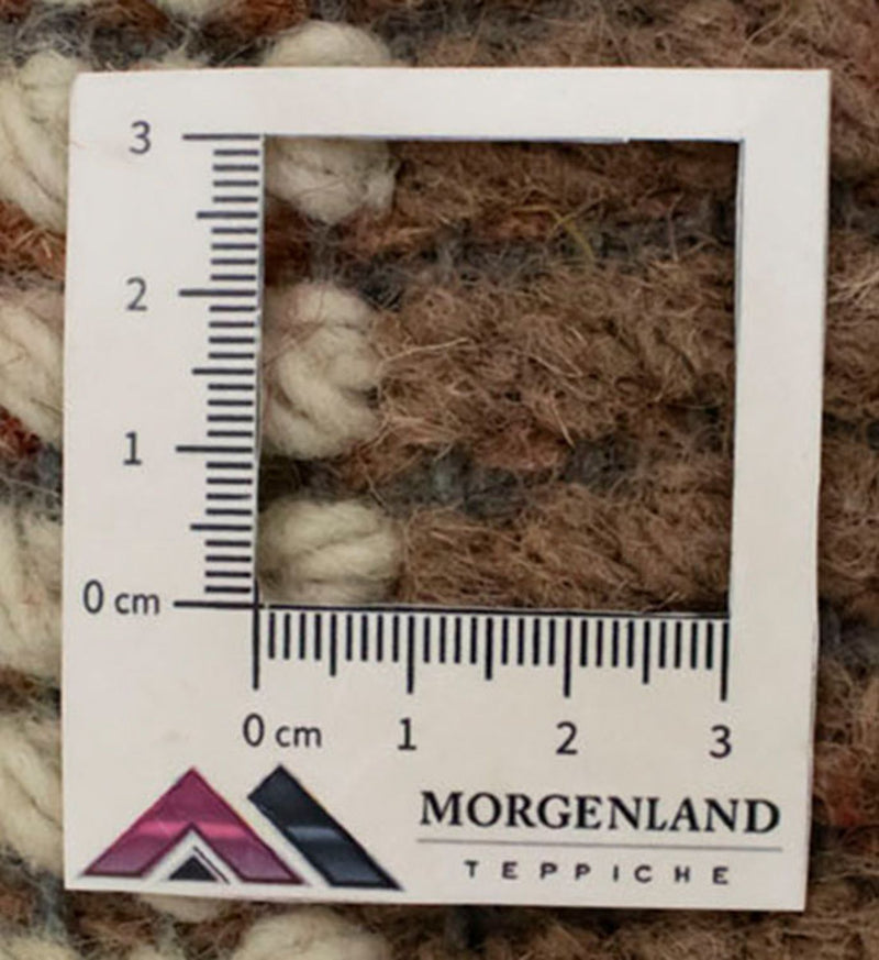 Nepal mattan - 140 x 70 cm - brun