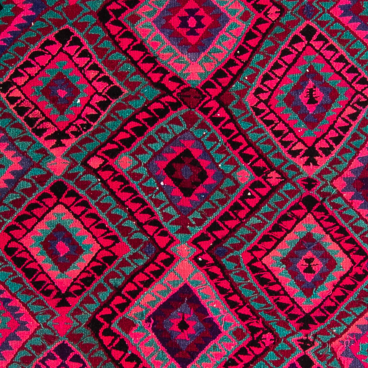 Runner Kelim-matta - gammal - 315 x 135 cm - flerfärgad