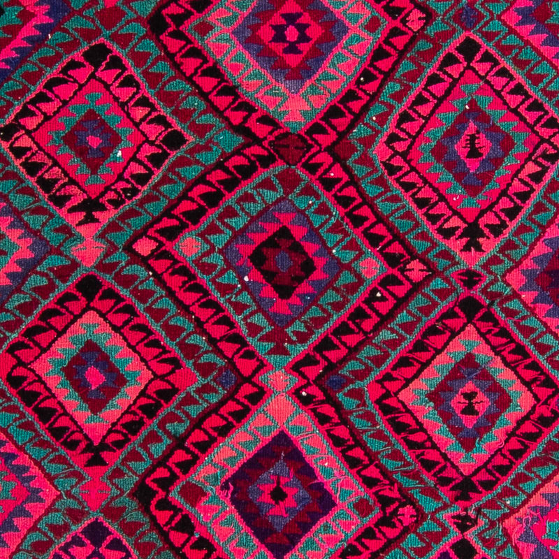 Runner Kelim-matta - gammal - 315 x 135 cm - flerfärgad