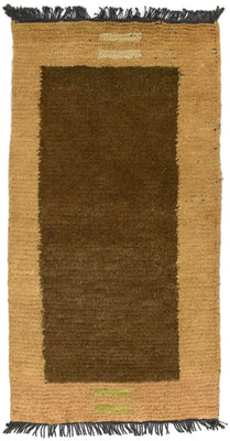 Nepal mattan - 140 x 70 cm - brun