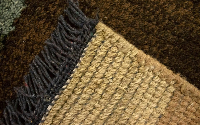 Nepal mattan - 140 x 70 cm - brun