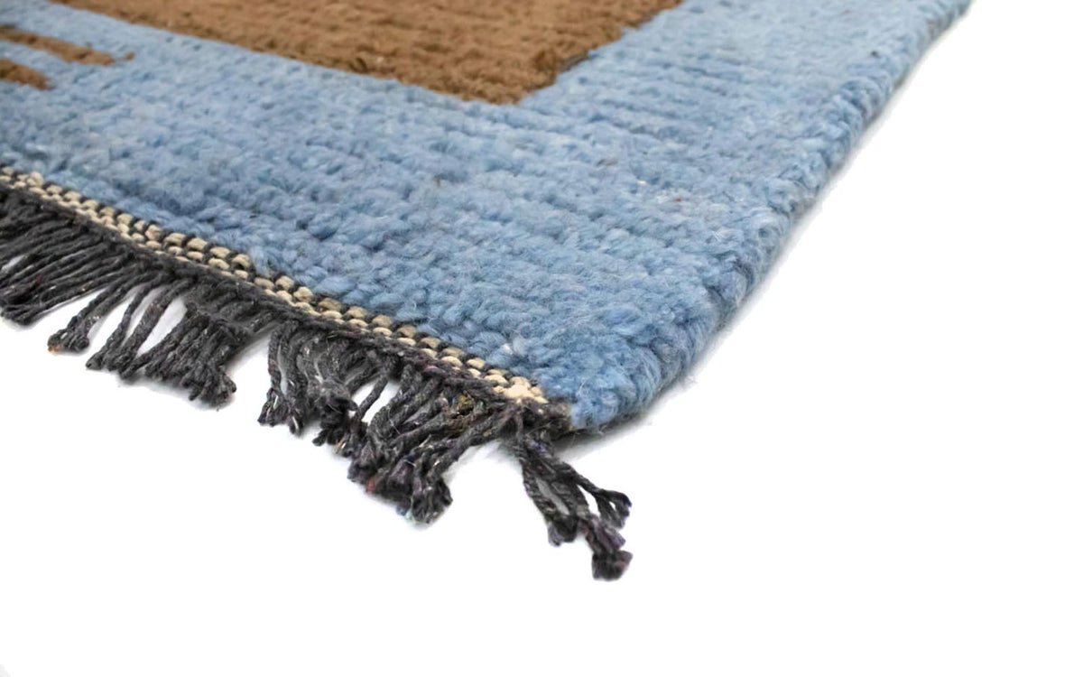 Nepal mattan - 140 x 70 cm - brun