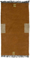 Nepal mattan 70x140cm - Ullmatta - Rektangulär / Brun / 70 x 140 cm Rektangulär