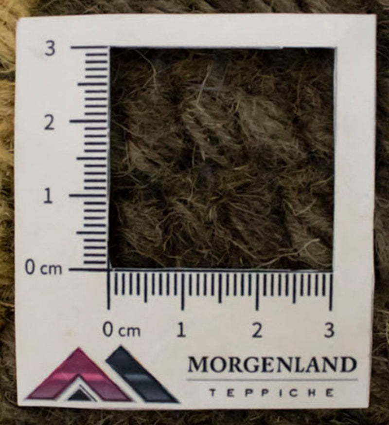 Nepal mattan - 140 x 70 cm - brun