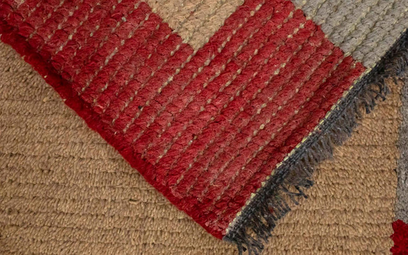 Nepal mattan - 140 x 70 cm - brun