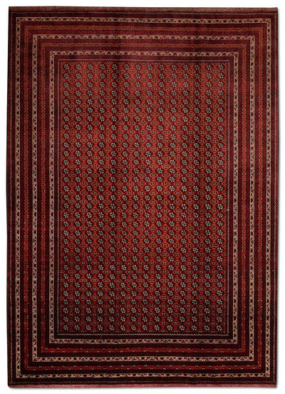 Bukhara Mattan 201x293cm - Oriental Carpet - röd