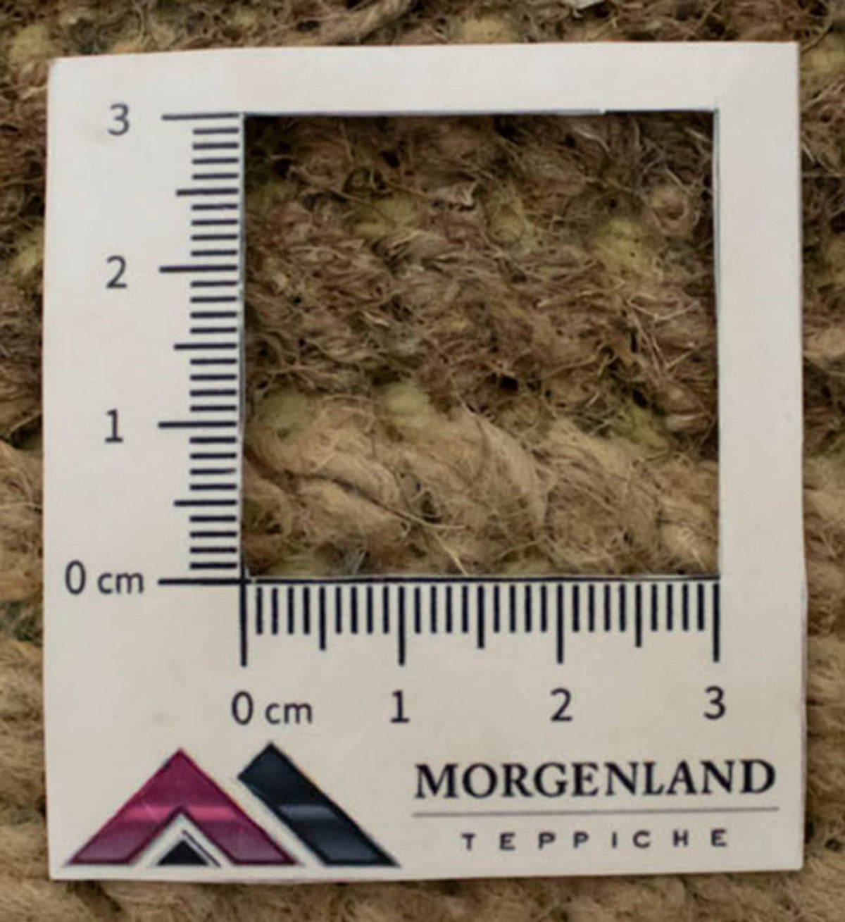 Nepal mattan - 140 x 70 cm - brun