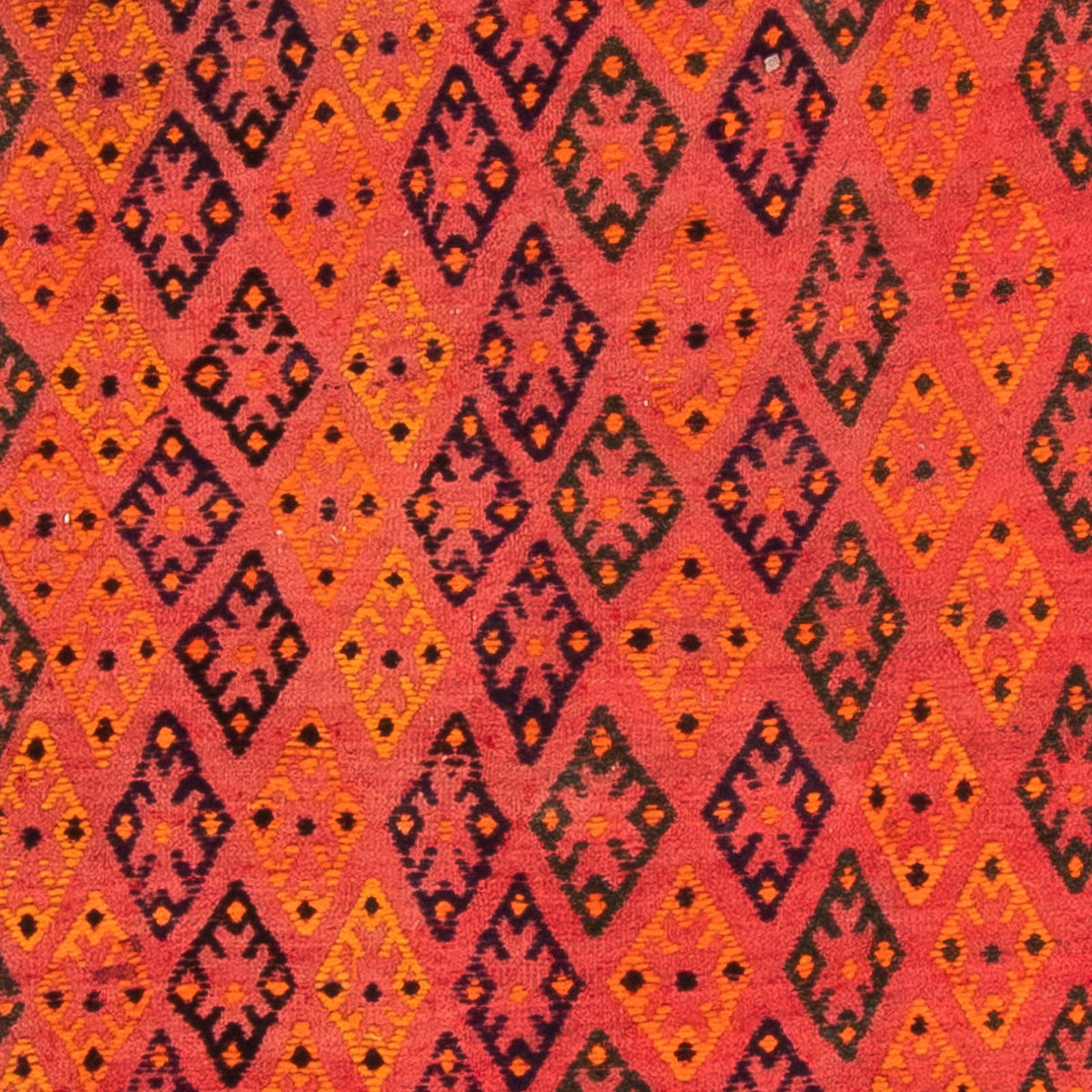 Runner Kelim-matta - gammal - 330 x 135 cm - flerfärgad