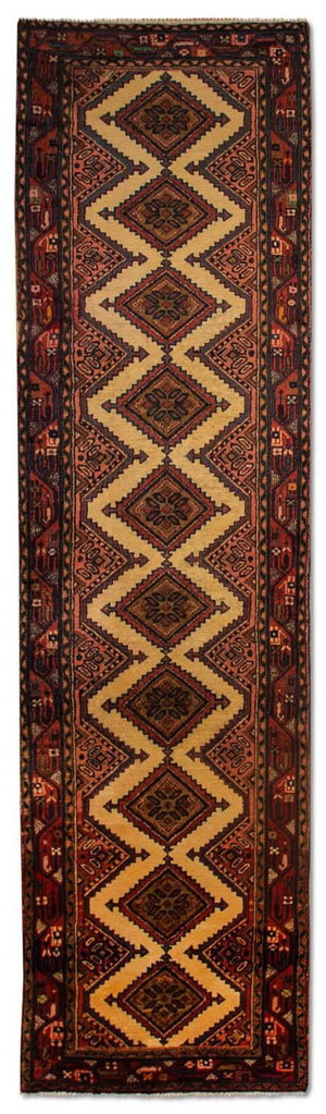 Runner Persisk matta - Nomadic - 286 x 76 cm - brun