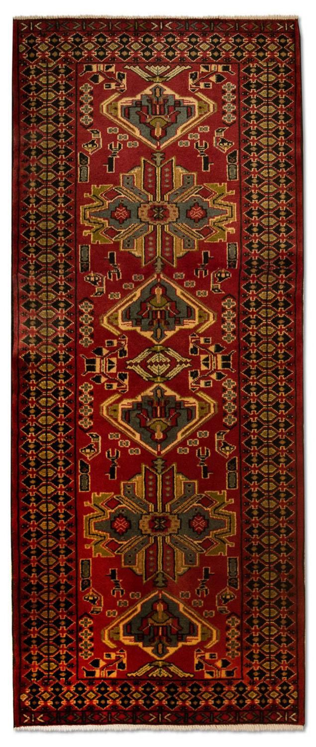 Runner Persisk matta - Nomadic - 200 x 82 cm - röd