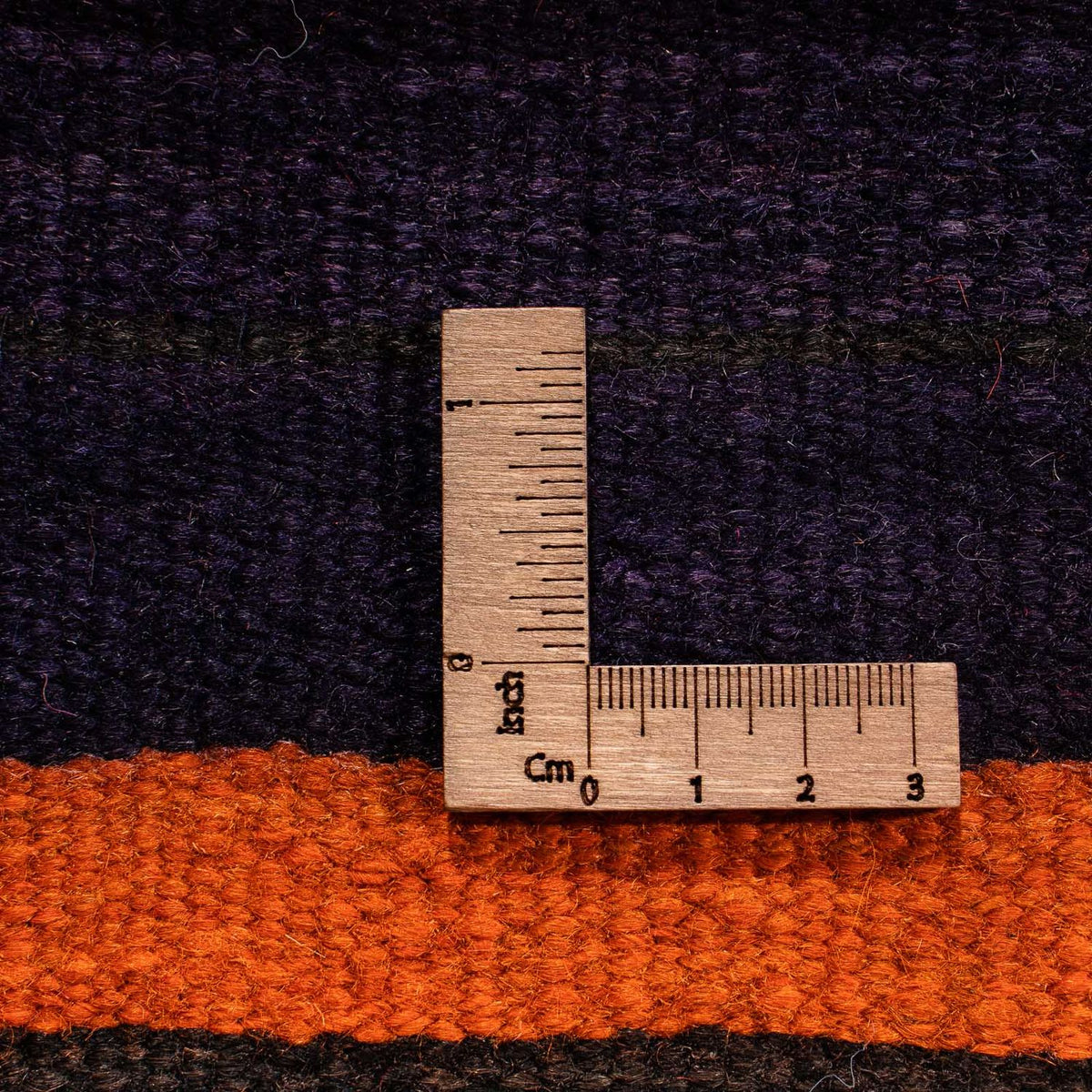 Kelim-matta - gammal - 255 x 210 cm - flerfärgad