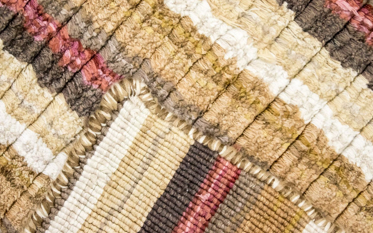 Viskosmatta 200x200cm - Viskoseteppich