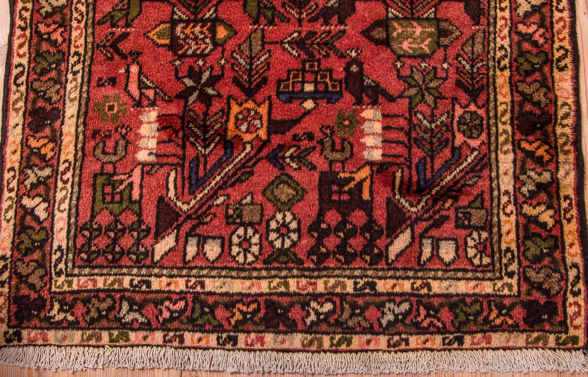 Runner Persisk matta - Nomadic - 200 x 83 cm - röd