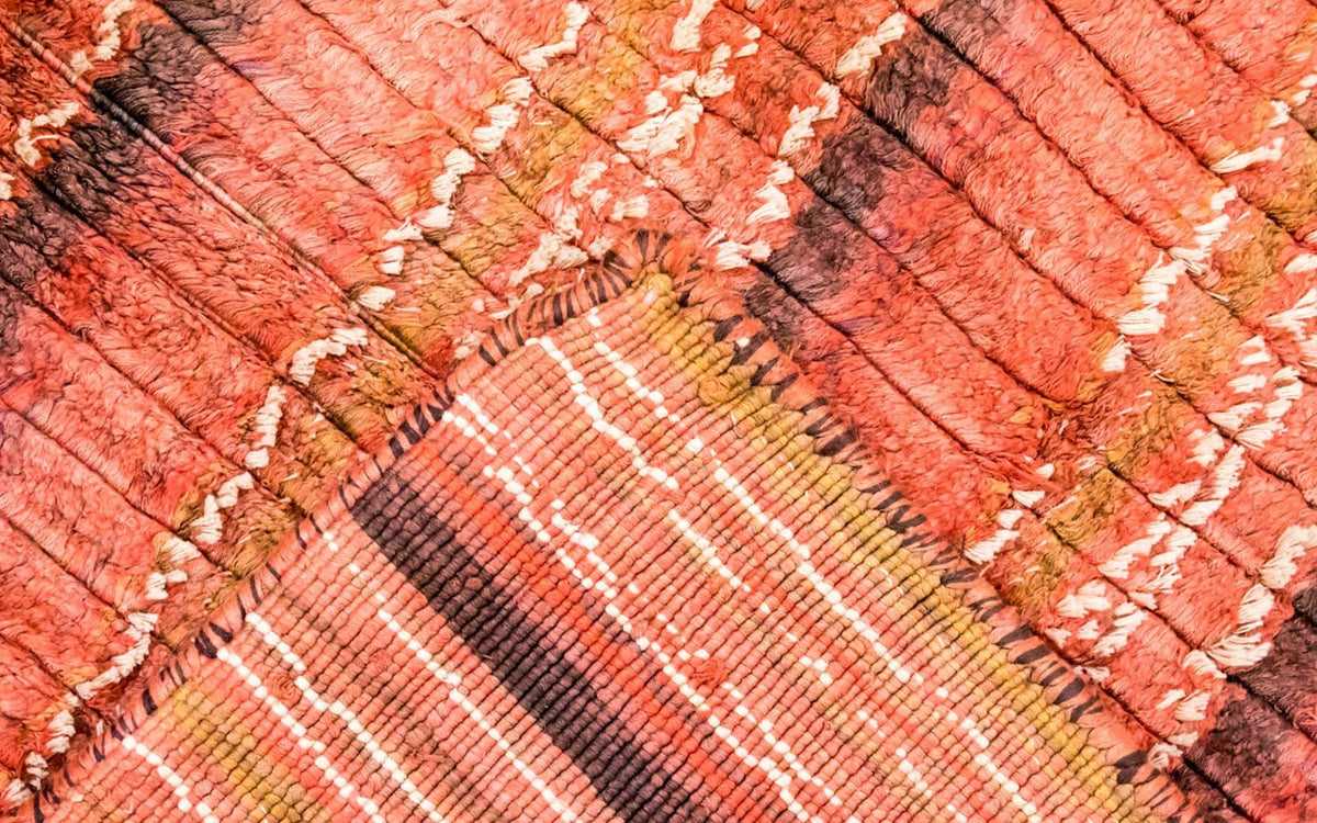 Viskosmatta - 213 x 213 cm - flerfärgad