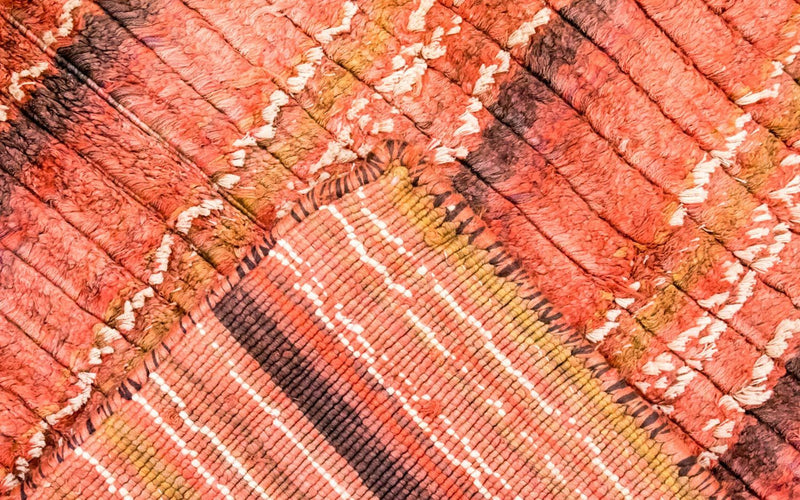 Viskosmatta - 213 x 213 cm - flerfärgad