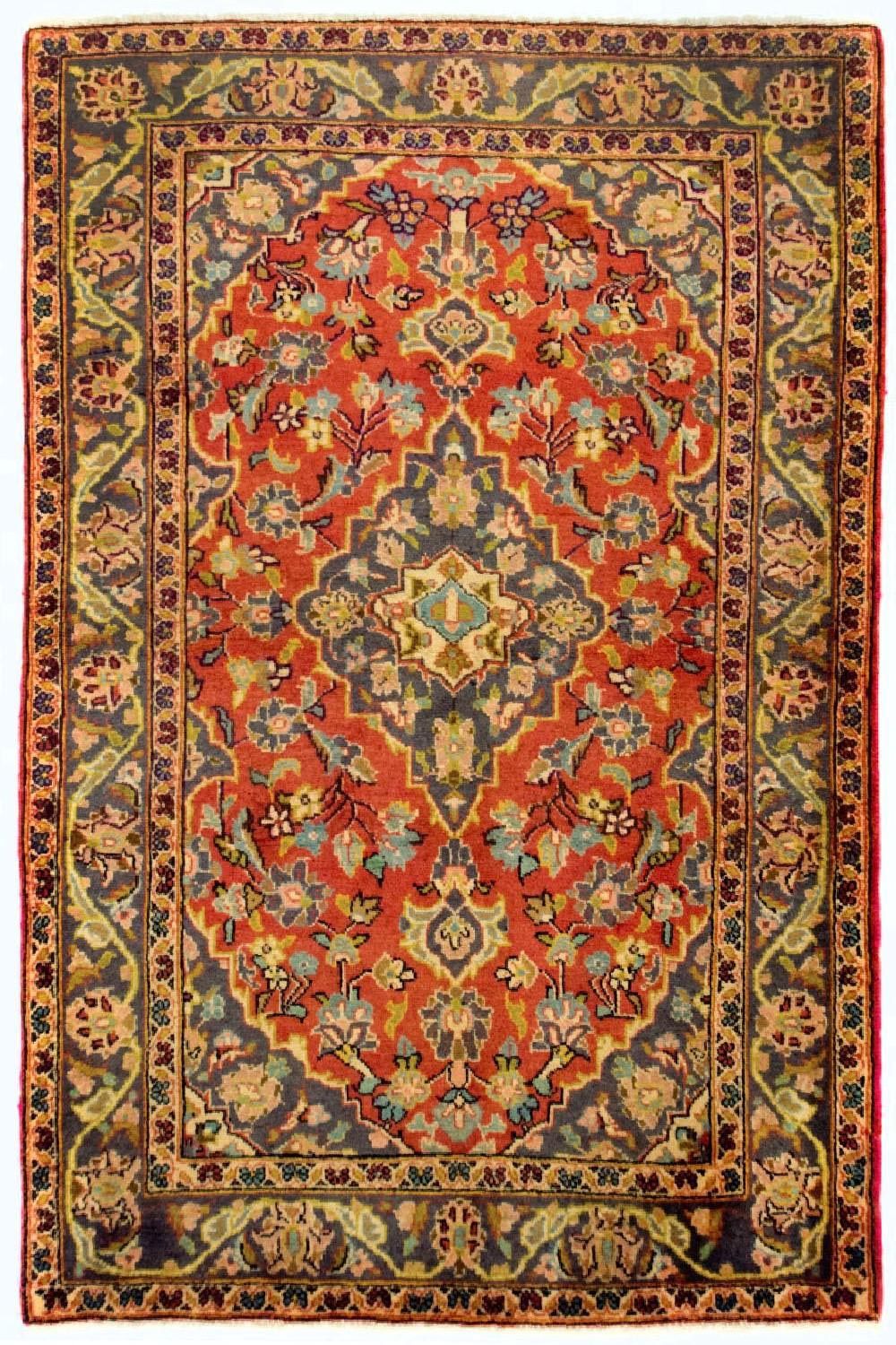 Persiska mattor - Keshan - 162 x 105 cm - orange