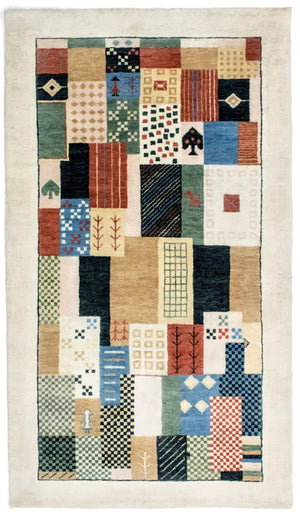 Gabbeh-matta - Loribaft Persian - 165 x 95 cm - färgad