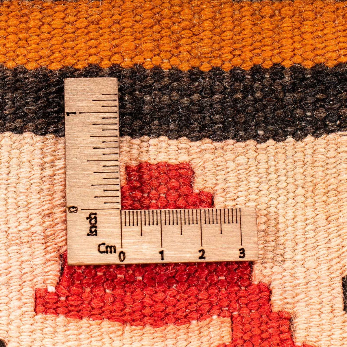 Runner Kelim-matta - gammal - 315 x 150 cm - flerfärgad