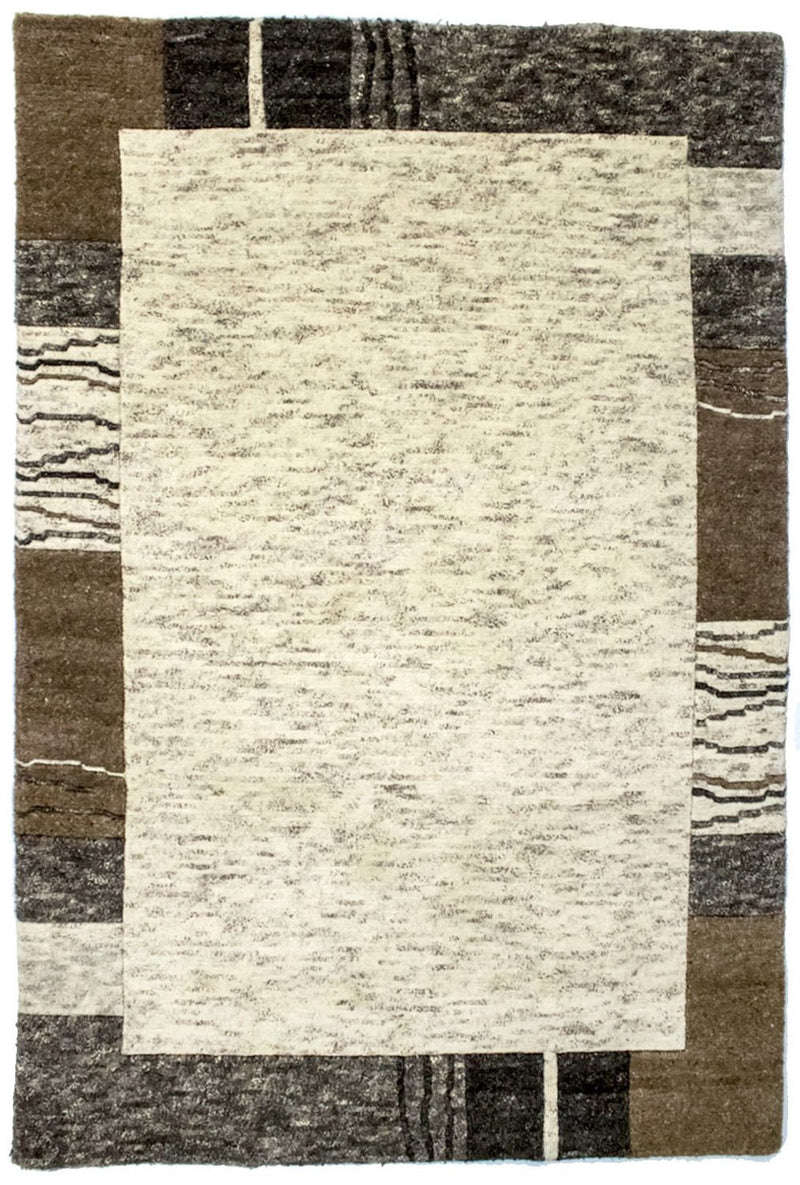Nepal mattan - 179 x 118 cm - beige