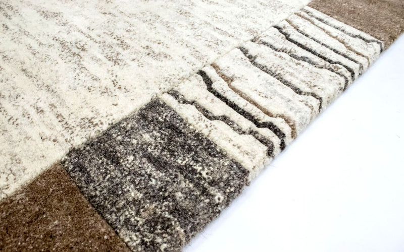 Nepal mattan - 179 x 118 cm - beige