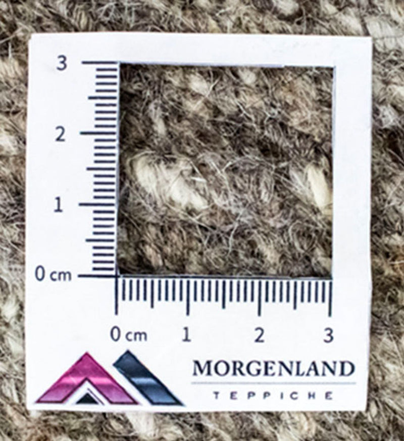 Nepal mattan - 179 x 118 cm - beige