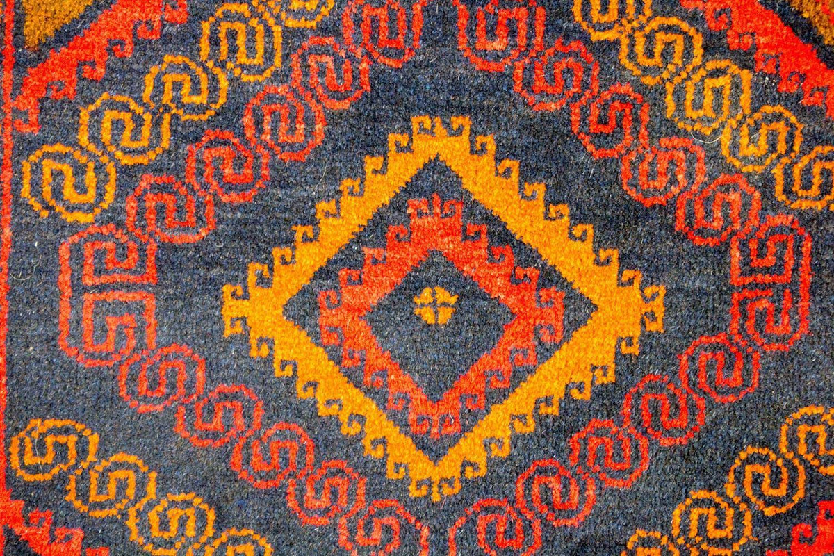 Baluch-matta - 140 x 79 cm - blå