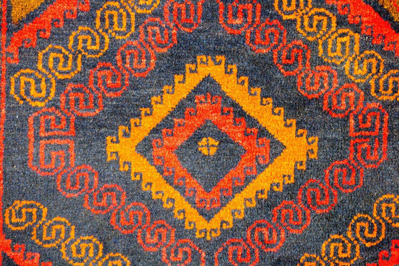 Baluch-matta - 140 x 79 cm - blå