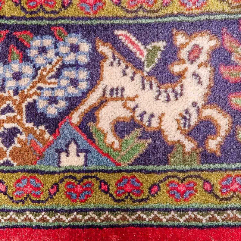 Persisk matta - Ghom - 200 x 140 cm - röd