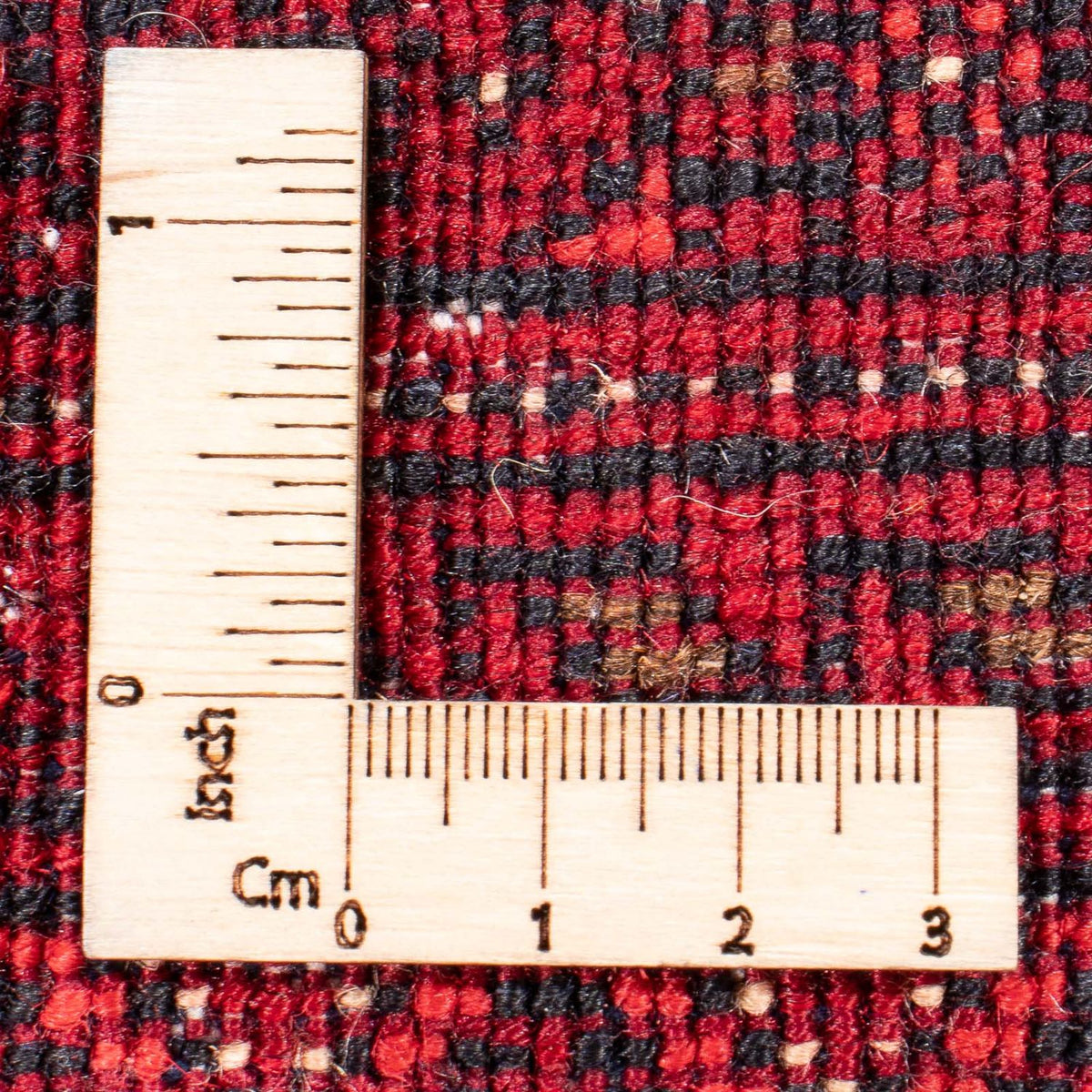 Afghansk matta - Bukhara - 196 x 124 cm - röd