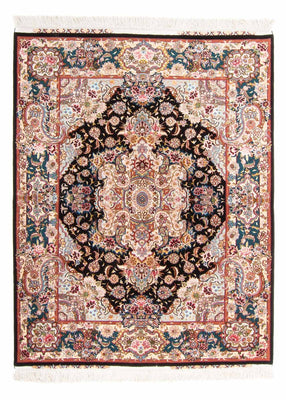 Persisk matta - Tabriz - Royal - 200 x 150 cm - mörkblå
