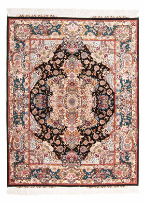 Persisk matta - Tabriz - Royal - 200 x 150 cm - mörkblå