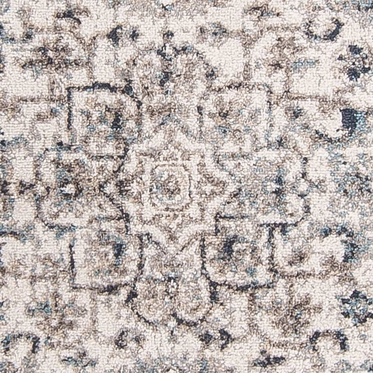 Modern matta - 150 x 75 cm - silver