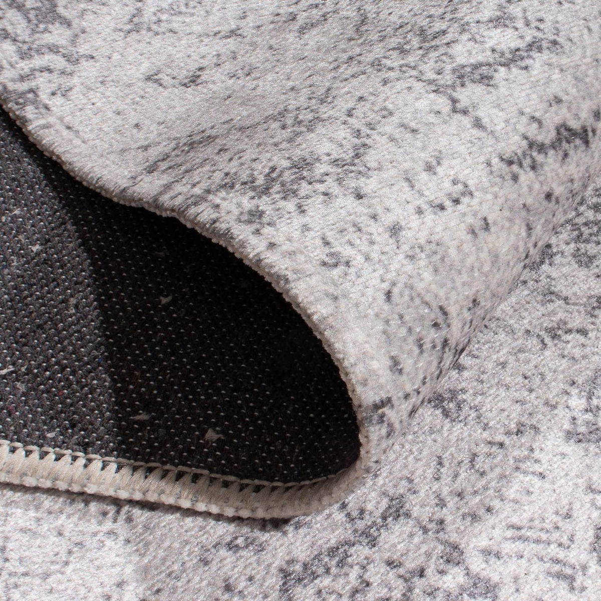 Modern matta - 150 x 76 cm - silver