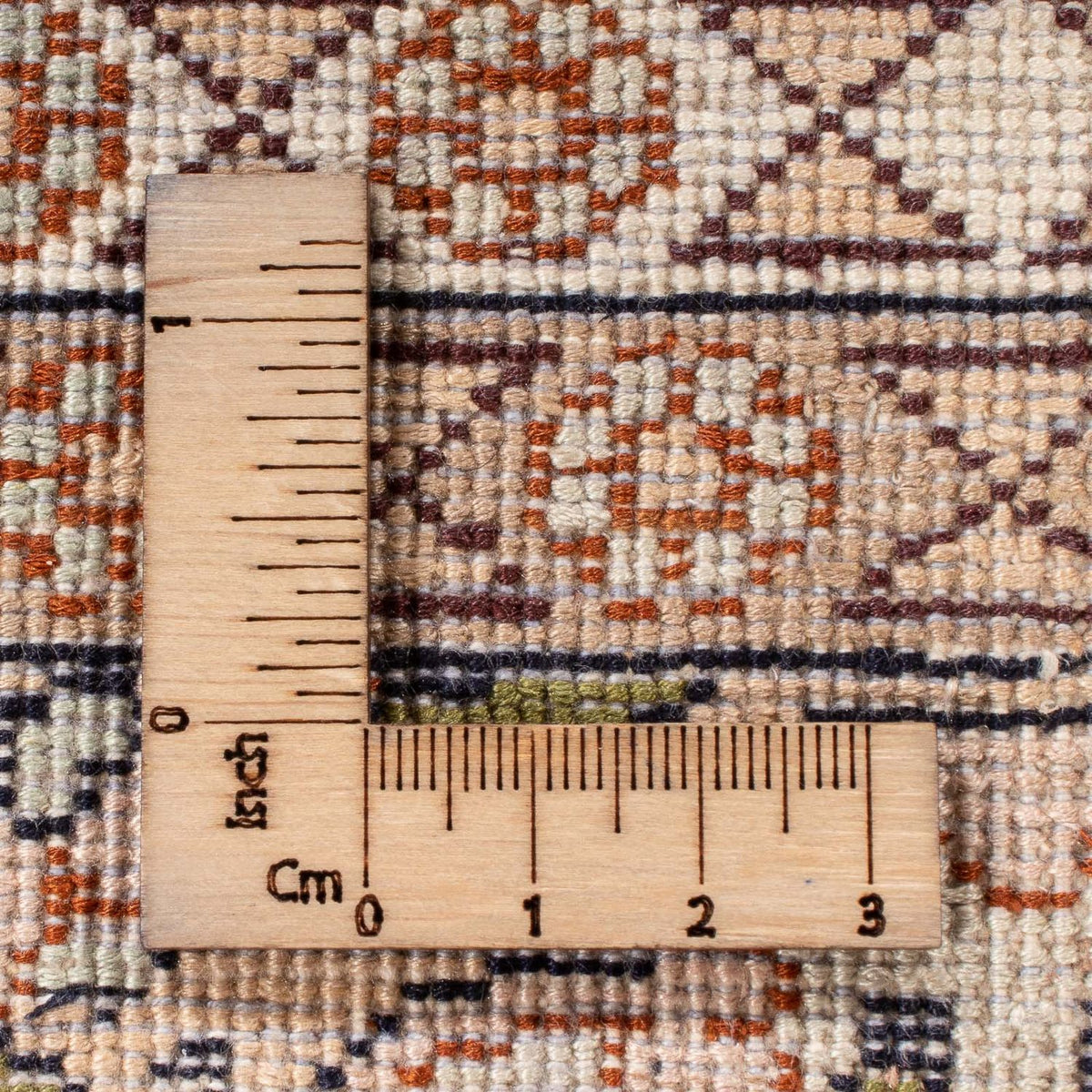 Sidenmatta - Kashmir Silk - 148 x 92 cm - flerfärgad