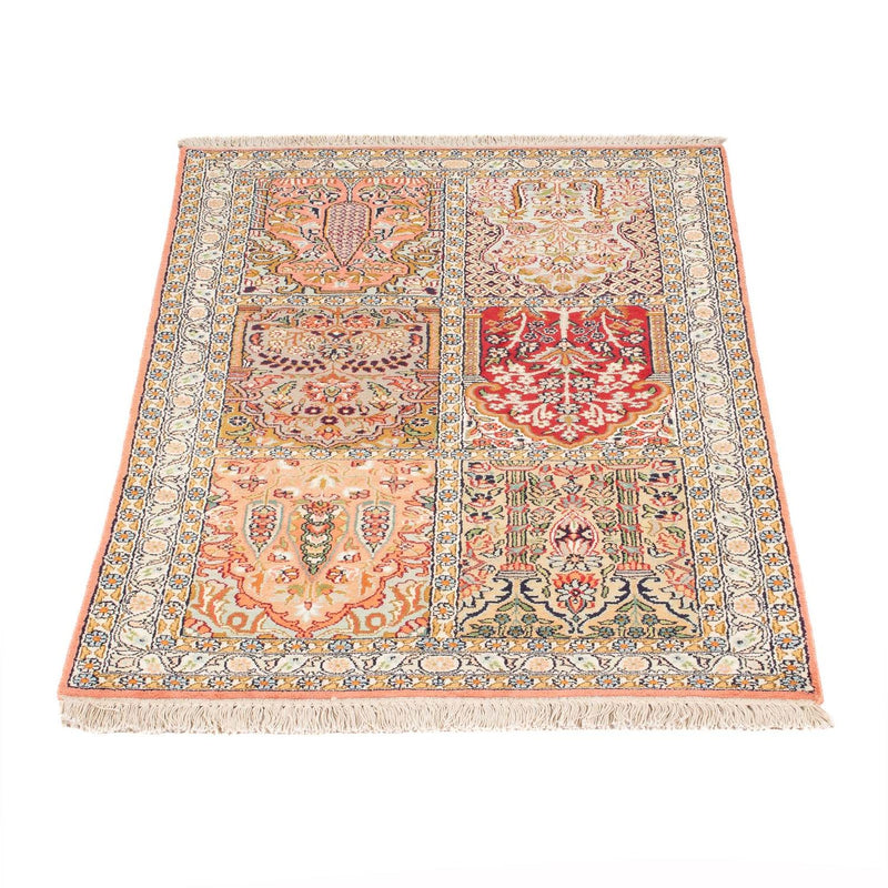 Sidenmatta - Kashmir Silk - 155 x 80 cm - flerfärgad