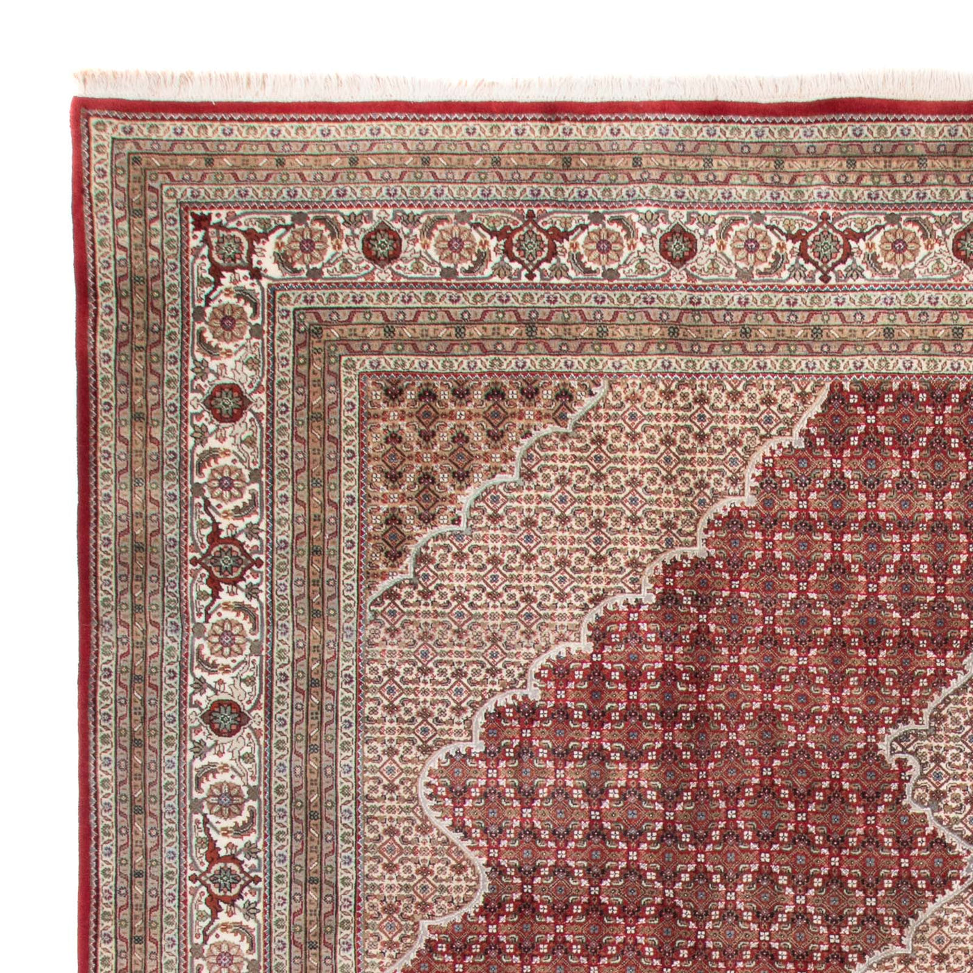 Orientaliska mattor - Tabriz - 388 x 303 cm - röd