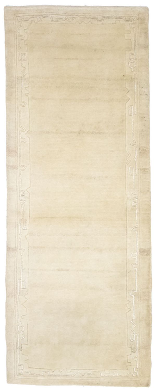 Runner Nepal mattan - 195 x 74 cm - beige