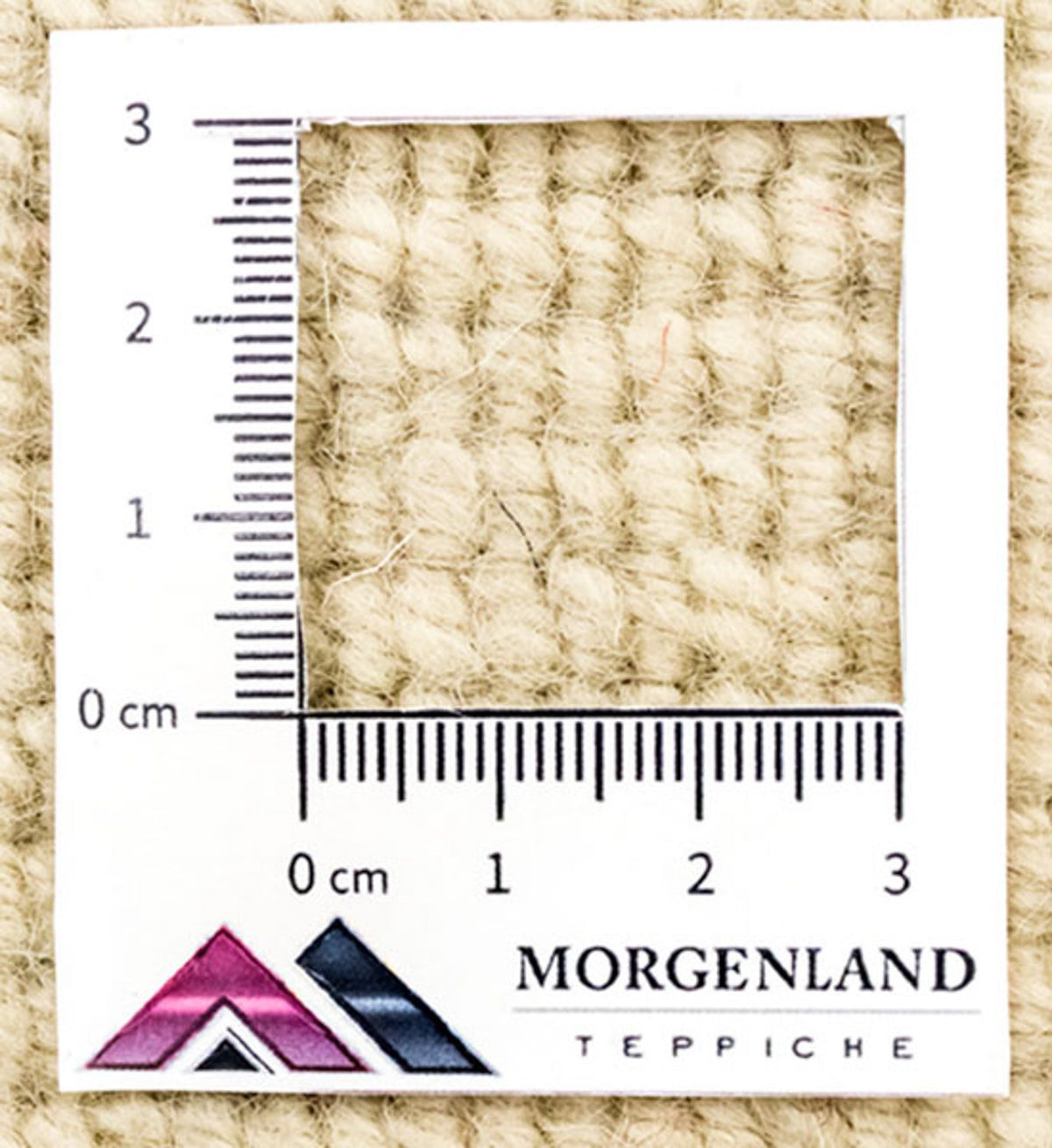 Runner Nepal mattan - 195 x 74 cm - beige