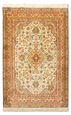 Sidenmatta - Kashmir Silk - 123 x 79 cm - beige