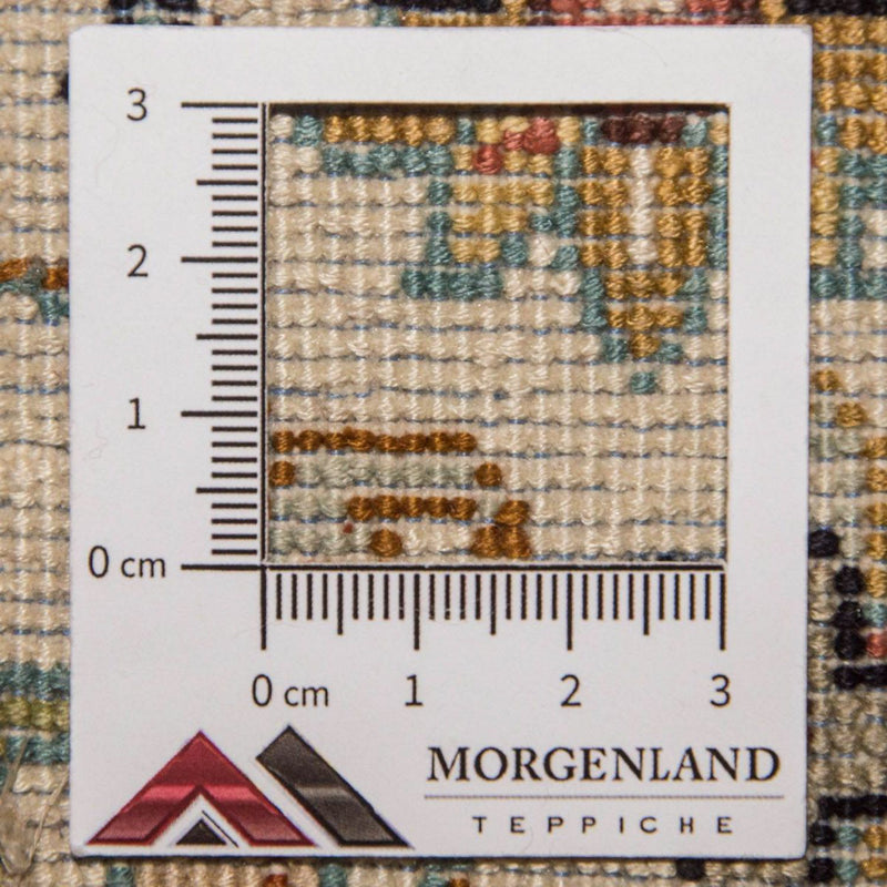 Sidenmatta - Kashmir Silk - 123 x 79 cm - beige