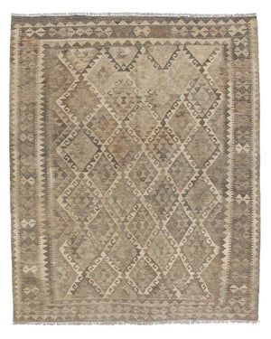 Kelim Carpet - Splash - 196 x 162 cm - flerfärgad