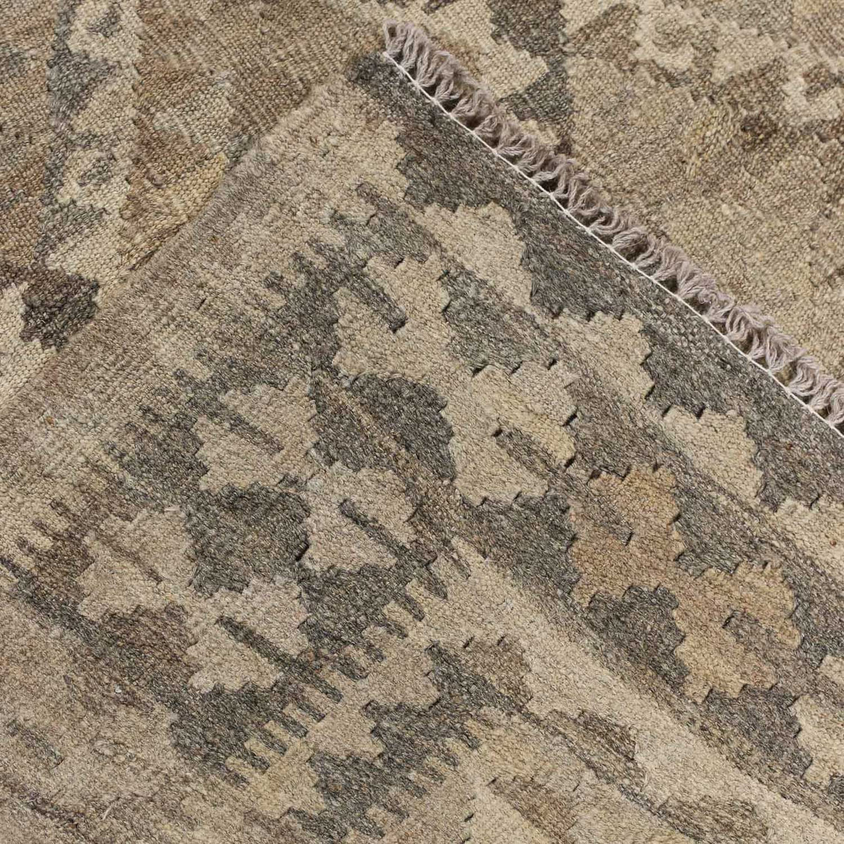 Kelim Carpet - Splash - 196 x 162 cm - flerfärgad